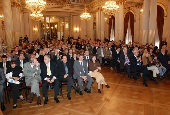 Comision Normalizadora de Cucicba- Juras realizadas en el Salon Dorado de la Legislatura de la Ciudad de Buenos Aires. Septiembre a Diciembre del 2008